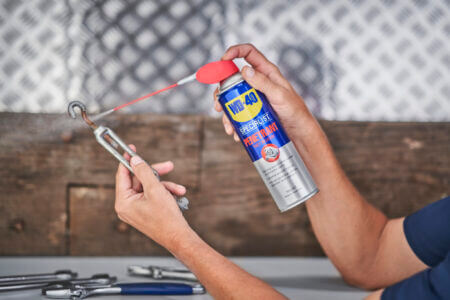 wd 40 product and usage shots